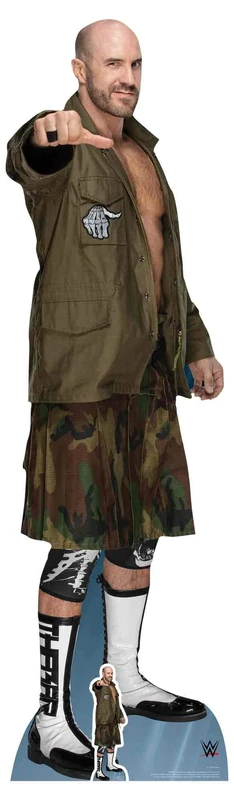 Star Cutouts SC1209 WWE Cesaro Ultimate Edition Lifesize Cardboard Cutout – Wrestling Party Decoration, Event Display & Fan Gift