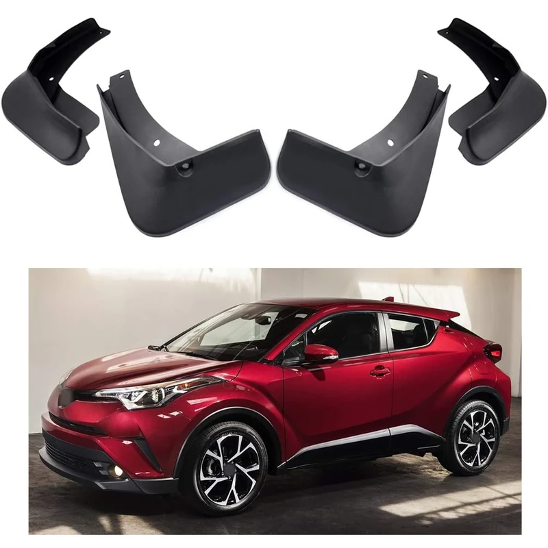 MOERTIFEI Car Mudguard Fender Mud Flaps Splash Guard Compatible with Toyota C-HR CHR 2018 2019 2020 2021