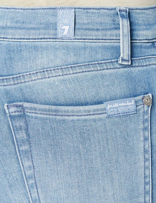 7 For All Mankind Women's The Skinny Crop Jeanss, Blue (Bail Mirage 0rk), 31 (Manufacturer Size: 31)