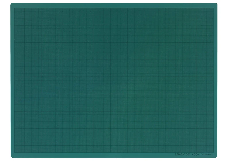 Linex Cutting Mat A2 45 x 60 cm with mm Grid Self-Healing Cutting Surface Green Pack of 10