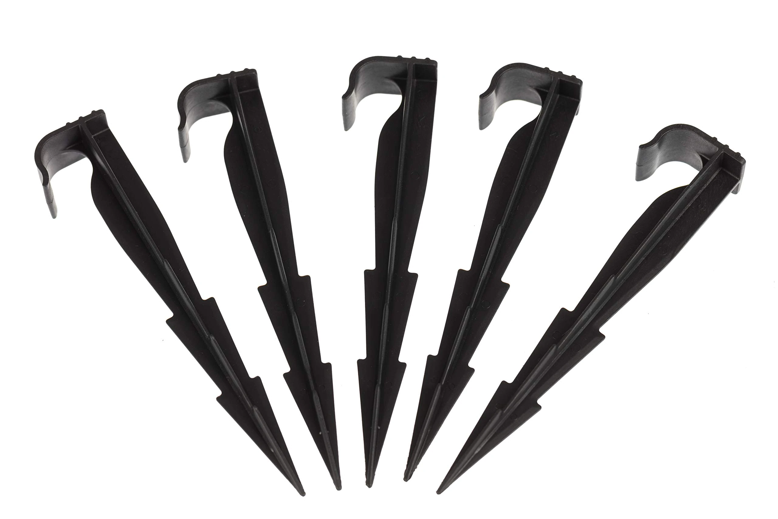 GARDENIX® Pack of 500 AquaPEG Ground Securing Pegs for Drip Irrigation Line Weeping Pipe Soaker Hose