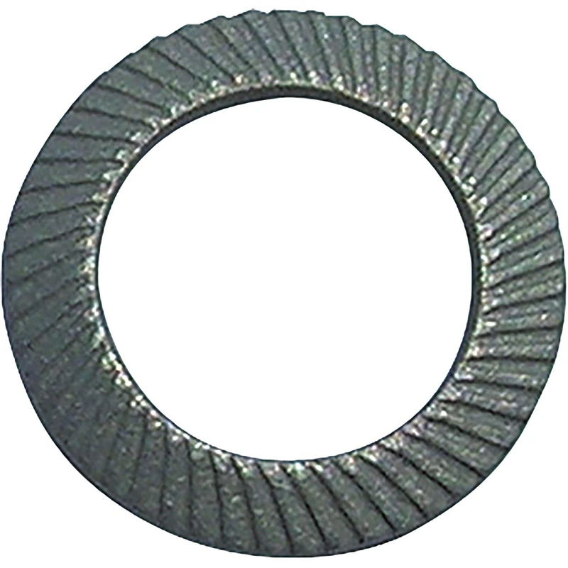 SCHNORR 881200140180000 Locking Disc S M18 Spring Steel Mechanically Galvanised Silver - Image 1