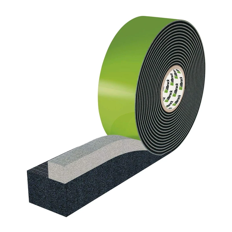 ILLBRUCK 311621 Joint Sealing Tape TP652 illmod trioplex+ 77/L Length 5 m Anthracite