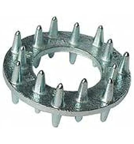 GEKA 102252 Wood Connector C10-95 Galvanised on Both Sides (Disc Anchors) Silver