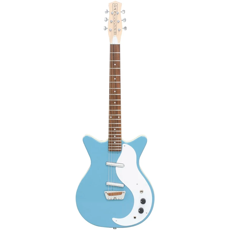 Danelectro The 'Stock '59' Electric Guitar ~ Aquamarine, DC59AM