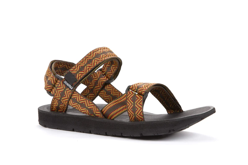 Source Men's Stream Sandals, mens, Sandal, 101021TW46, Mosaic Red Yellow, 46 (EU)