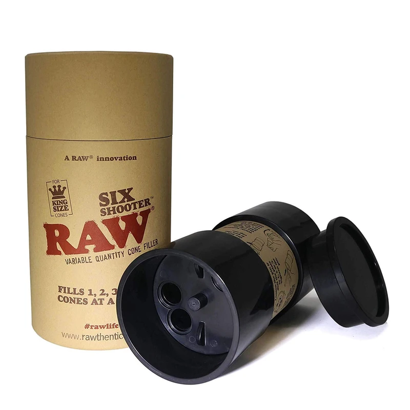 RAW 18319 Six Shooter Filler for King Size Cones, Plastic - Image 1