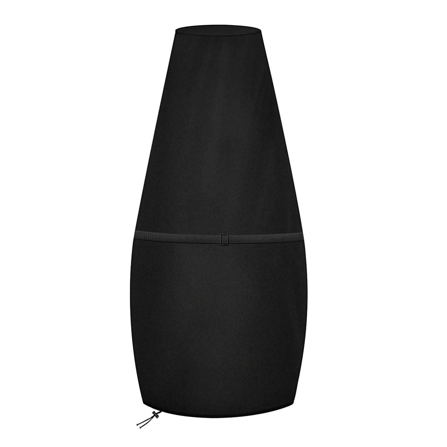 Dokon Large Chimenea Cover Waterproof Chiminea Covers Windproof Anti-UV Heavy Duty Oxford Fabric Outdoor Chimney Cover, Garden Patio Heater Covers (122x21/61cm) - Black
