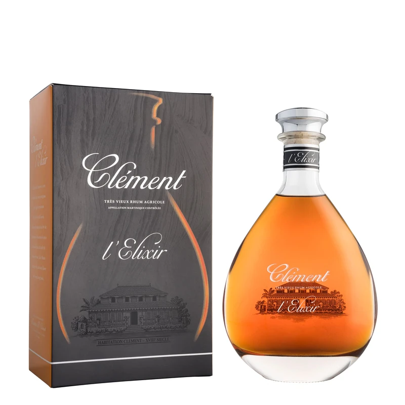 Clement Rhum Carafe ELIXIR - Extra Old Agricole Rhum 700ml