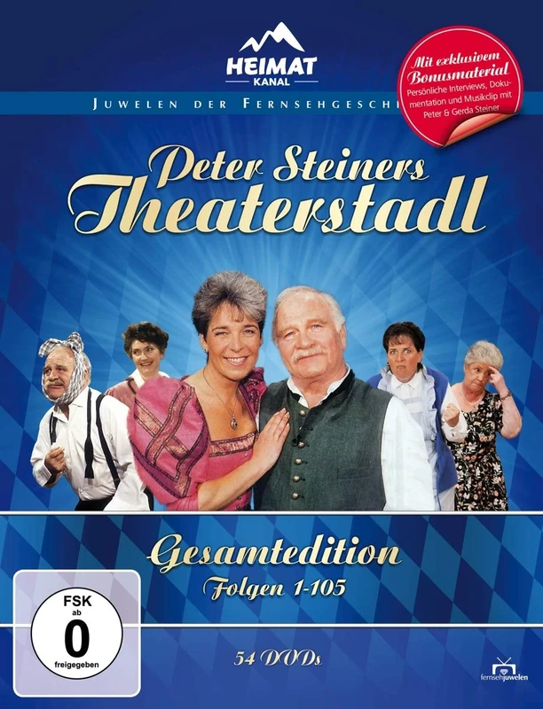 Peter Steiners Theaterstadl - Gesamtedition (54 Discs) [DVD]