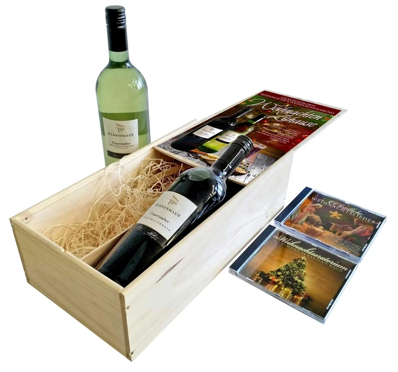 Weihnachten Zuhause - Weinbox
