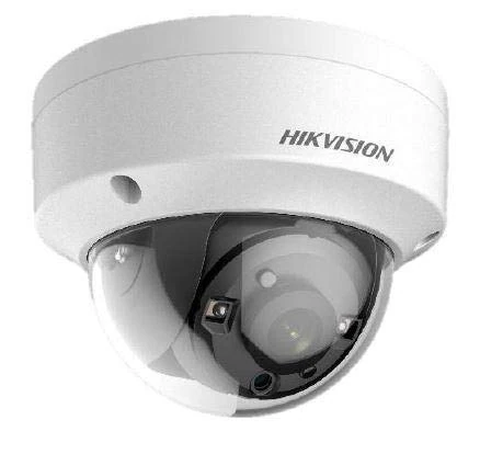 Hikvision Digital Technology DS-2CE56H0T-VPITF Outdoor Dome Ceiling 2560 x 1944 pixels - Security Cameras (Outdoor, Wired, English, Dome, Black, White, Ceiling)