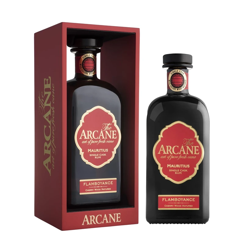 Arcane The Flamboyance Coffret Rouge Dark Rum 70cl