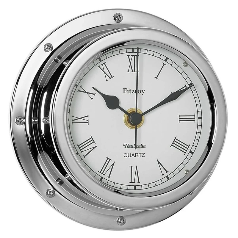 Fitzroy QuickFix Clock, Chrome