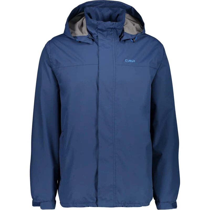 CMP - Man Jacket Snaps Hood, Marine, 48