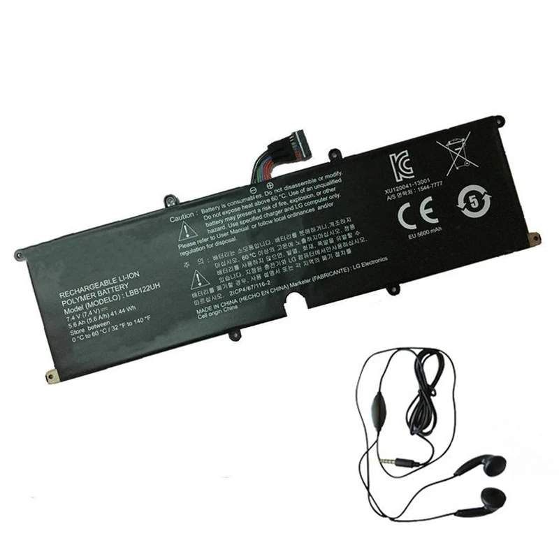 amsahr LBB122UH-03 Replacement Battery for LG LBB122UH, LBB122UH - Includes Stereo Earphone ()