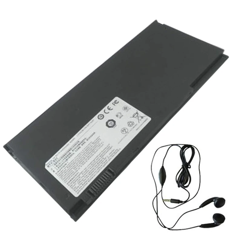 amsahr BTY-S1F-03 Replacement Battery for MSI BTY-S1F - Includes Stereo Earphone ()