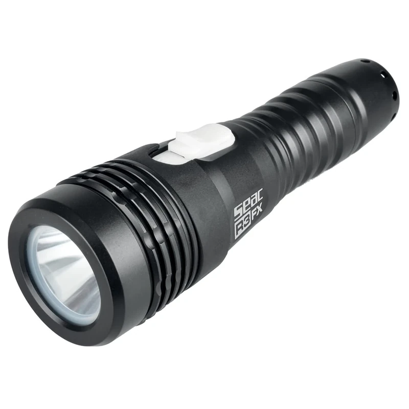 SEAC Sub R3 FX Free Diving Torch Light, Single LED, 400 Lumens, Micro-USB, Rechargeable, Aluminum