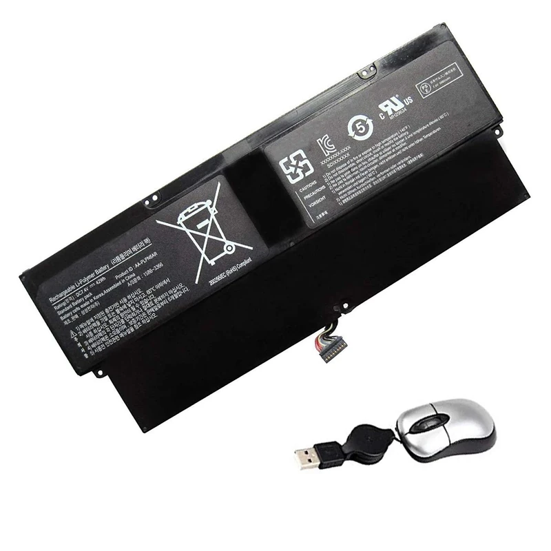 amsahr AAPLPN6AR-05 Replacement Battery for SAMSUNG AAPLPN6AR, 900X1 Series, 900X1B-A03, 900X1A-A01US, 900X1B-A01 - Includes Mini Optical Mouse ()