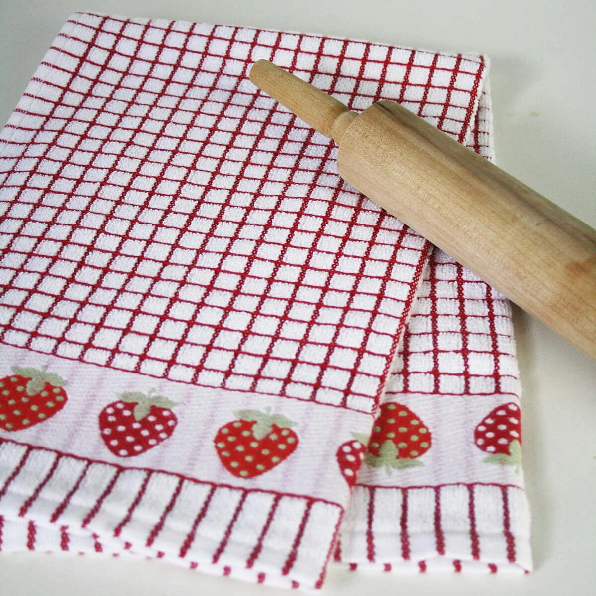 Samuel Lamont Poli Dri Tea Towels - Set of 3 (Strawberries)