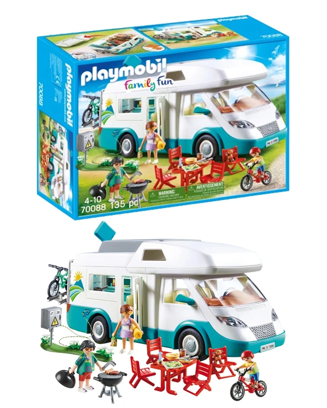 Playmobil 70088 Family Fun Family Camper Playset