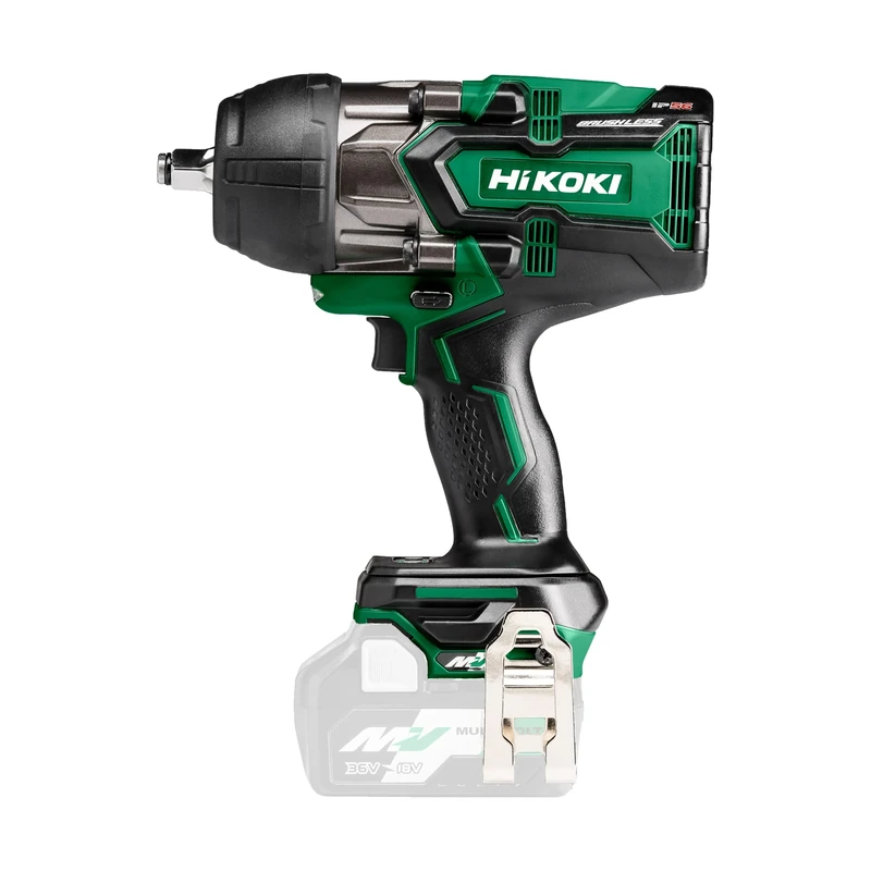 HiKOKI Akku-Schlagschrauber WR36DB (36V, Li-Ion, 1650 Nm, Brushless, 4-stufiger Wahlschalter, LED, im Transportkoffer ohne Akku und Ladegerät)