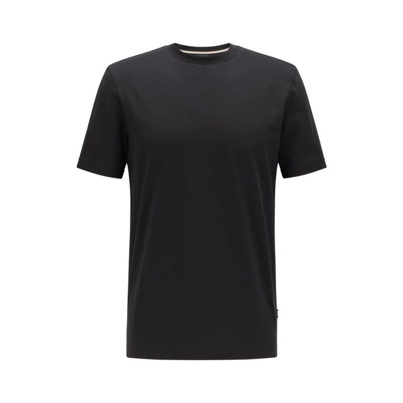 BOSS Hugo Men's Plain Short Sleeve Crewneck T-Shirt, Black, XL