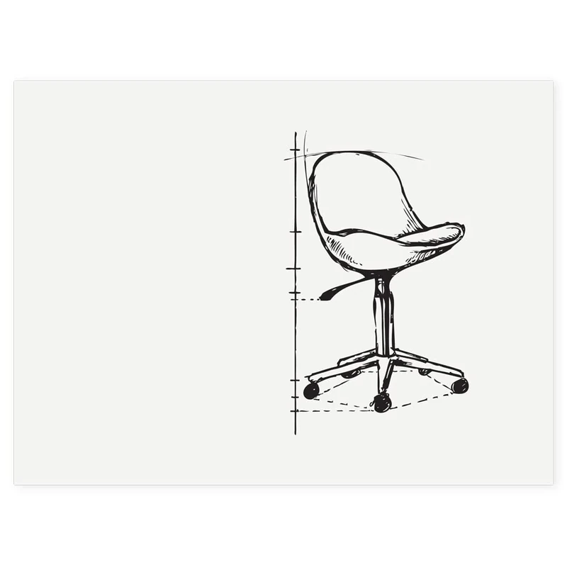 Legamaster Board-Up Whiteboard - White - 75 x 100 cm - Frameless Magnetic Board Made of Lacquered Steel Including Wall Mount - Dry wipeable