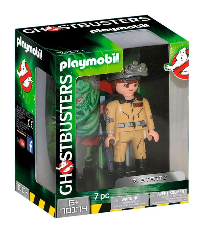 Playmobil Ghostbusters 70174 Collection Figure R. Stantz, For Children Ages 6+