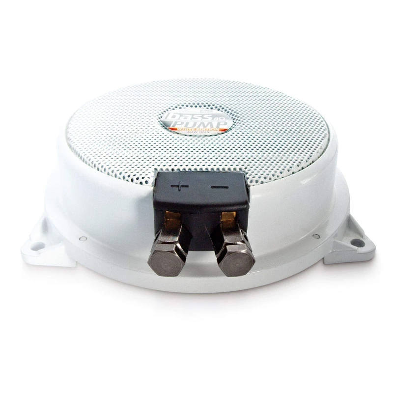 Sinuslive 14291 bassPUMP Body Soundmaker Bass Shaker 8 Ohm White Edition