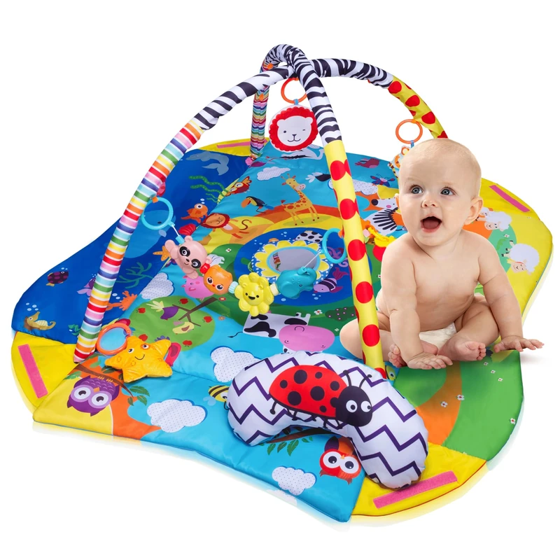 lionelo Anika Plus 2-in-1 Baby Play Mat and Playpen