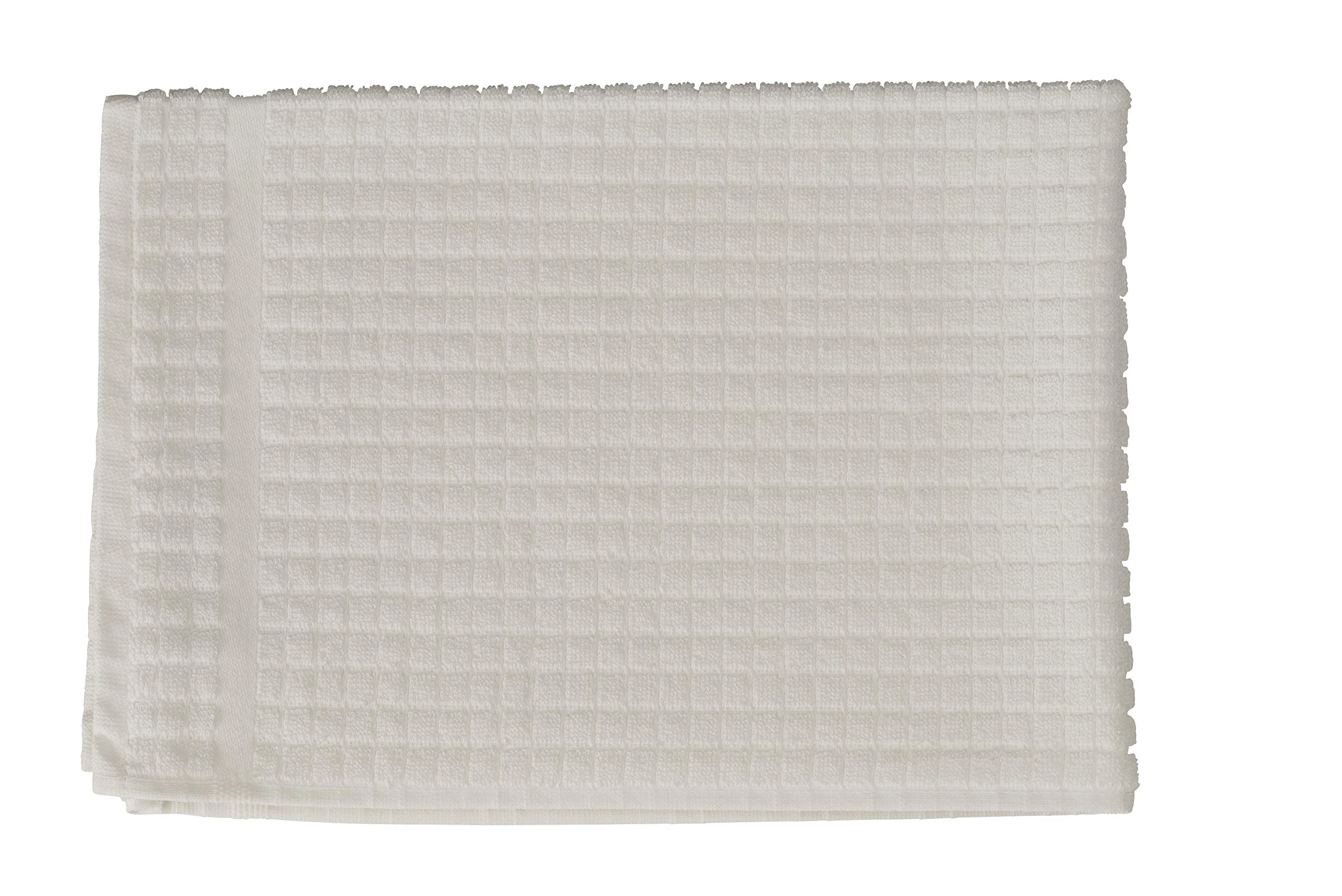 Samuel Lamont Poli Dri Tea Towels - Set of 3 100% Cotton 27.5 x 19 Inch (White)