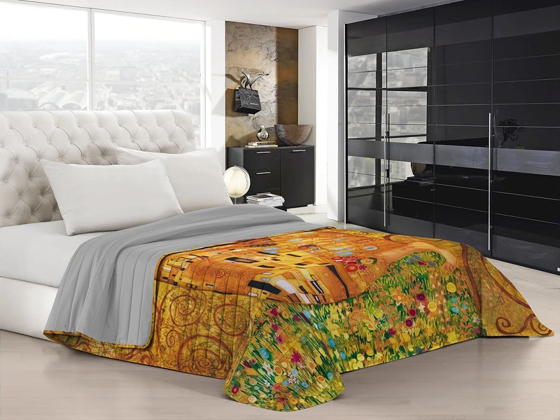 Italian Bed Linen Sogni d'Autore Summer Quilt,SD02,Double, SD 02 - Image 1