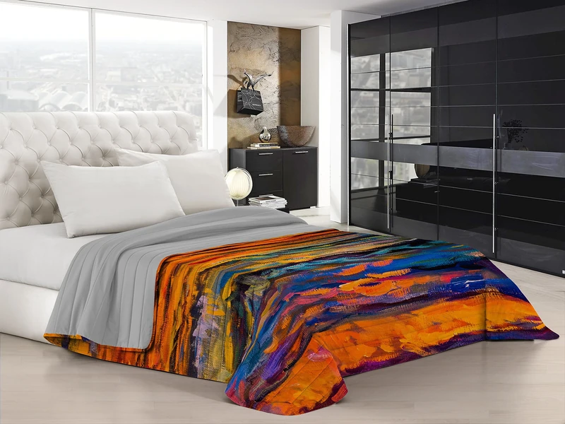 Italian Bed Linen Sogni d'Autore Summer Quilt,SD37,Double, SD 37