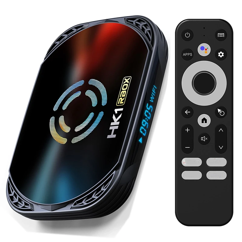 Android 14.0 Amlogic S905A S905X5M X5 HK1 X50 4GB RAM 64GB ROM Dual-WiFi 2.4GHz/5GHz BT5.0 Quad Core 64 Bits 3D/8K 1000M