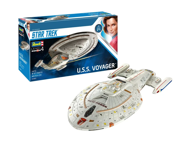 Revell 04992 U.S.S. Voyager 1:670 Scale Plastic Model Kit