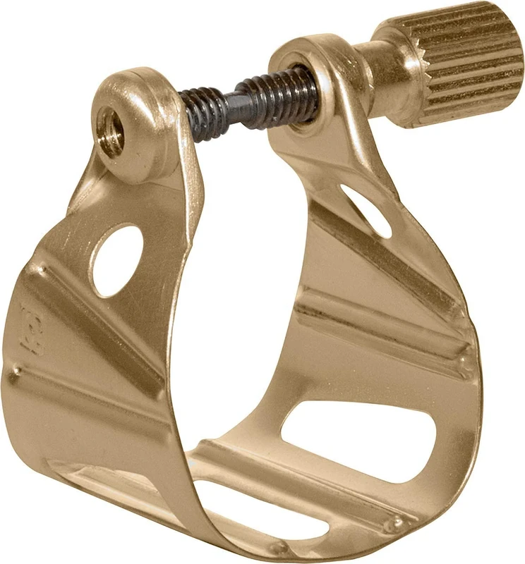 BG L20MJ Jazz Ligature Gold Varnished Alto/Tenor Saxophone with Metal Mouthpiece