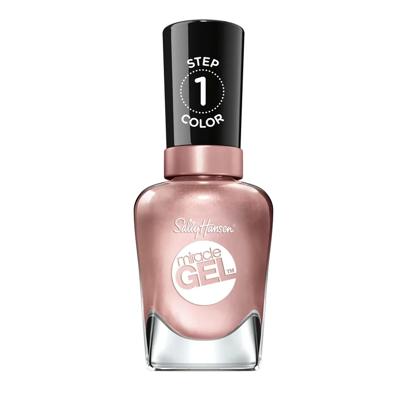 Sally Hansen Miracle Gel, Out Of This Pearl, Gel-Like Nail Polish, NO UV Light Required, Chip-Resistant, Long Lasting - Up to 8 days, Easy to Use, Salon Quality Results, Vegan Formula, 14.7ml