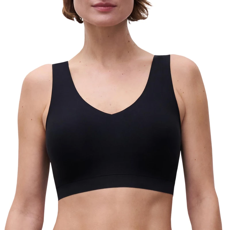 Chantelle Women's, SOFTSTRETCH, Padded Top, Women's invisible lingerie, Black (Schwarz 13), XS-S