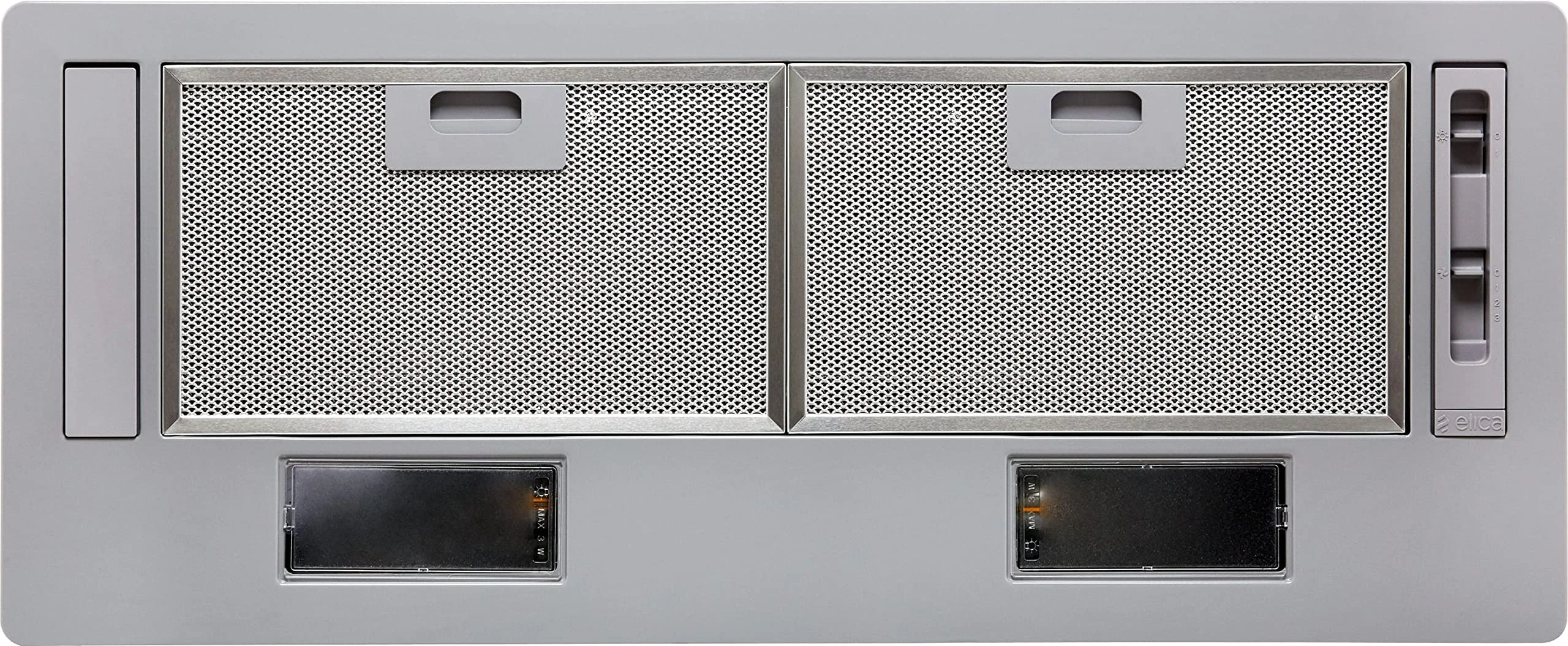 Elica 74cm Canopy Cooker Hood - Grey