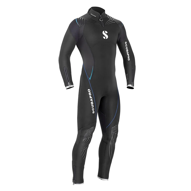 Scubapro Definition Mono 5 HOM-L Cold Water Regulator Kit Unisex-Adult, Black/Blue, Large - Image 1