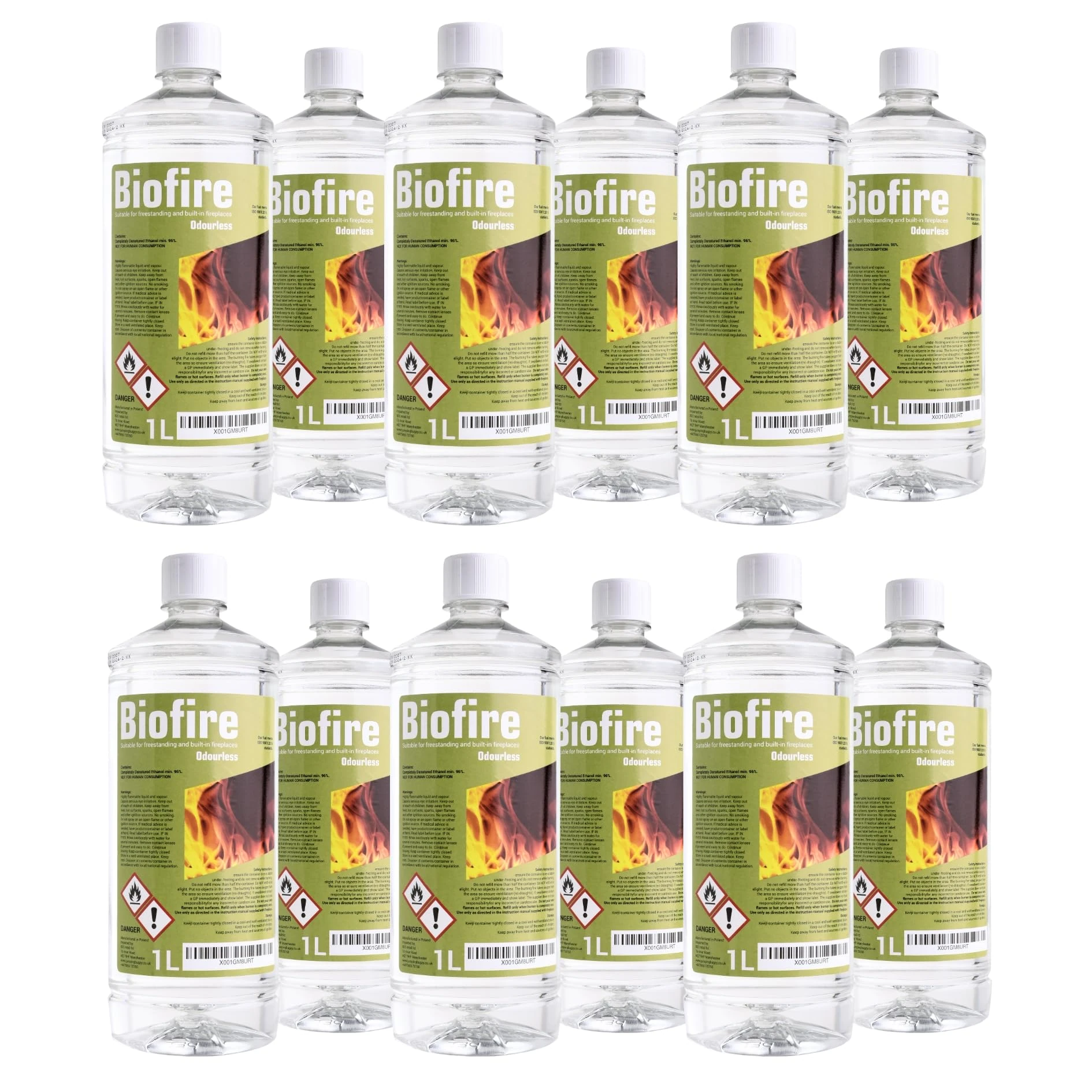 Bioethanol fuel liquid Fuel Eco Line Grade Quality, Clean Burn Bio ethanol 12L