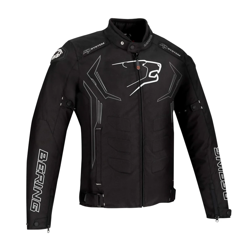 Motorcycle jackets Bering GUARDIAN Black/White/Gray Silver, Silver, 4XL