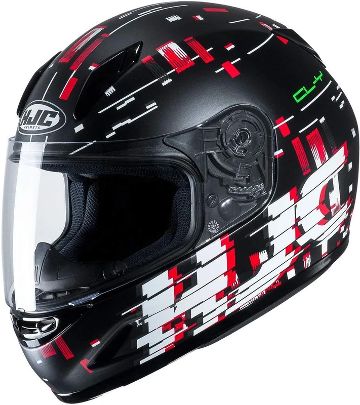 HJC Helmet JUNIOR CL-Y GARAM BLACK/RED S - Image 1