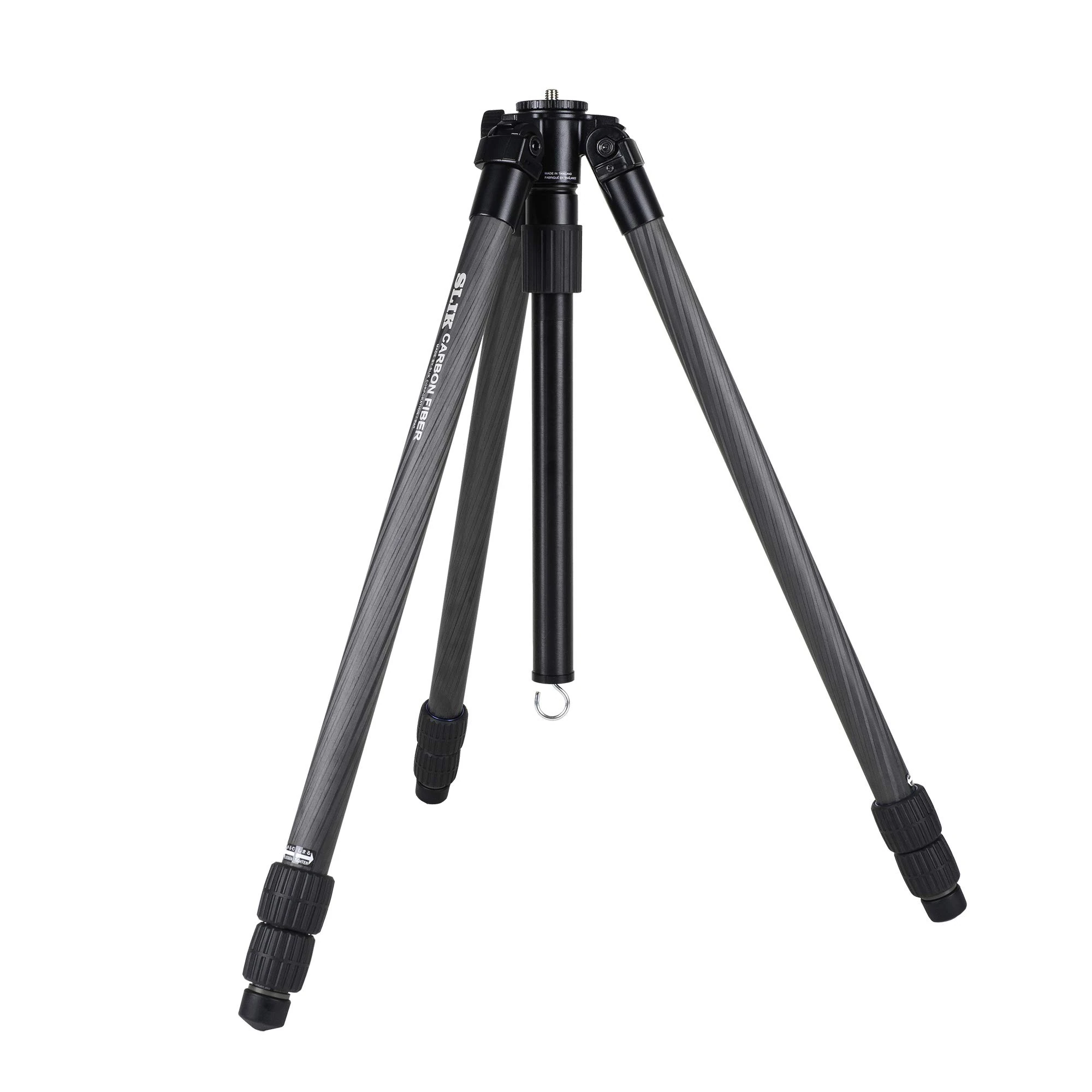 SLIK Pro CF-833 Carbon Fibre Tripod, 3-Piece, 67 inch, Black (615-922)