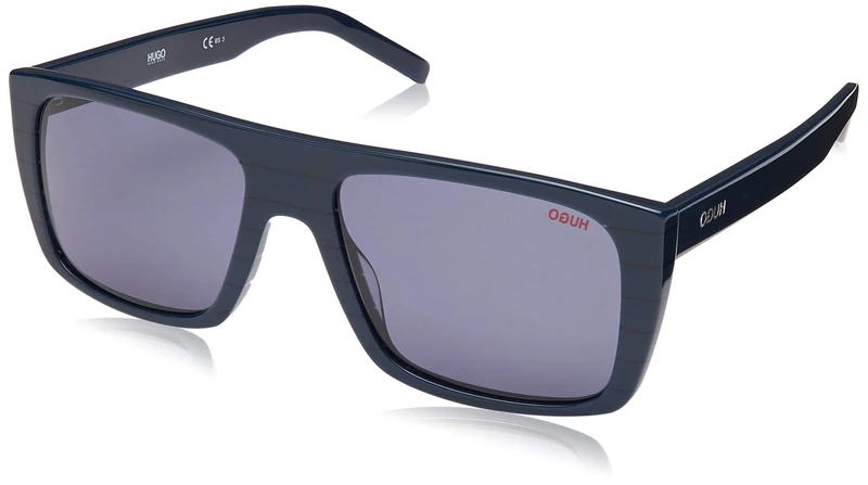 HUGO Boss Hg 1002/s 3HH/KU Striped Sunglasses - 56mm