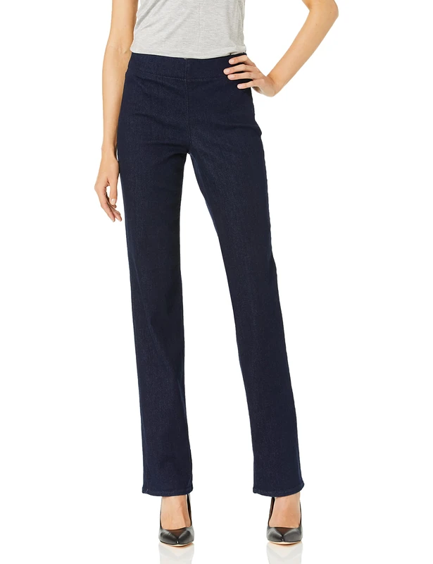 NYDJ Women's Pull ON Marilyn Straight Leg Jeans, Rinse, XXX-Small - Image 1