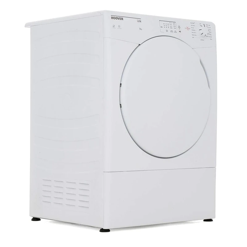 Hoover HLV9LF Link With One Touch 9kg Freestanding Sensor Vented Tumble Dryer - White