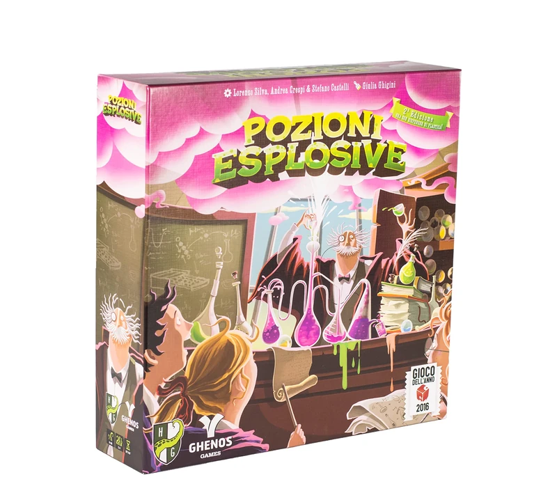 Ghenos Games GHE093 Explosive Potions 2A Edition Board Game