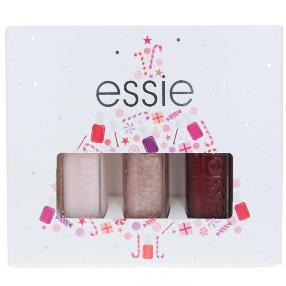 Essie Christmas 18 Mini Trio Nail Polish Kit